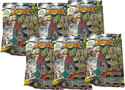 Preisvergleich Produktbild Trick Power Fingerskateboard - 6er Pack - Xtreme Serie - Street vs Alien Ramp