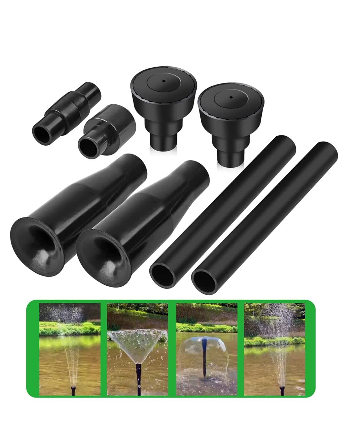 See full amazon price history chart for Asian Pumps & Machineries Fountain Nozzle Kit for Garden, Ponds, Tabletop Fish Ponds & Aquarium, 8 pcs of Set, 4 Fountain Shapes, (size-S) Asian Pumps & Machineries Fountain Nozzle Kit for Garden, Ponds, Tabletop Fish Ponds & Aquarium, 8 pcs of Set, 4 Fountain Shapes, (size-S) (B0C4V6D4ZG) Amazon Price History, Amazon Price Tracker