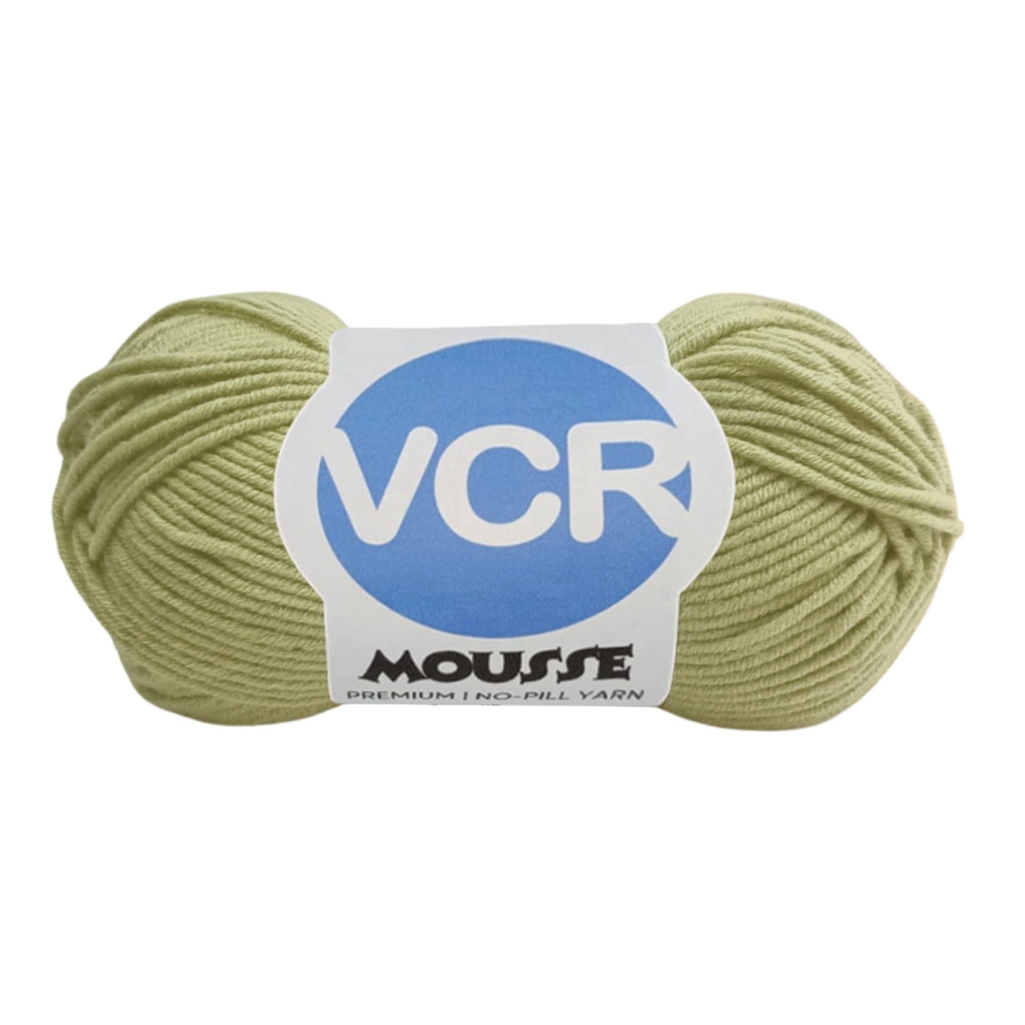 VCR 4ply Pure Beige Yarn, 100 Grams Hank, 190 Meters Length, Acrylic Ball for Crochet and Knitting, Soft Crosia Threads, Pack of 1 Yarn, Suitable for DIY Crafts