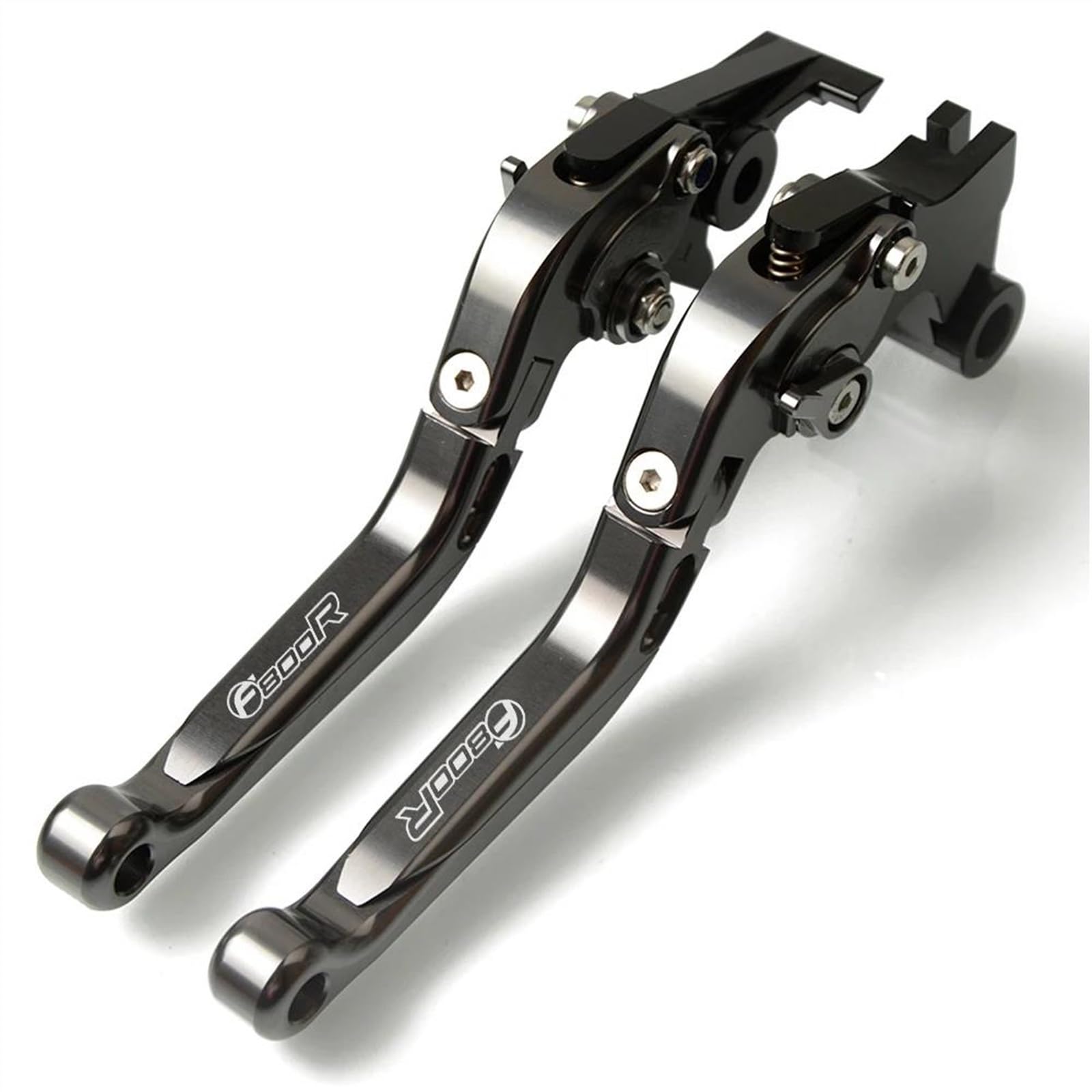 Leviers de moto pliables et réglables CNC pour éviter la casse sur BMW F800 R