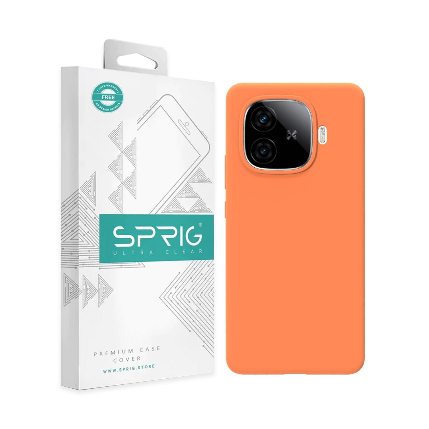 SPRIG Compatible with IQOO Neo 10R Phone Liquid Silicone Cover Premium Back Cover Drop Tested Shock Proof Mobile Case for Men, Women, Boys and Girls with Camera Protection (Light Orange) SPRIG Compatible with IQOO Neo 10R Phone Liquid Silicone Cover Premium Back Cover Drop Tested Shock Proof Mobile Case for Men, Women, Boys and Girls with Camera Protection (Light Orange)