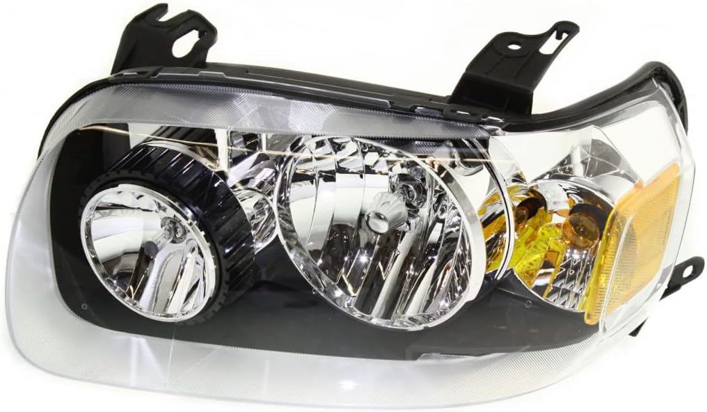For Ford Escape 2005 2006 2007 Headlight Driver and Passenger Side | Pair | Clear Lens | Composite Type | CAPA | For FO2518102C, FO2519102C | 7L8Z13008D, 6L8Z13008AA, 7L8Z13008A, 6L8Z13008AB