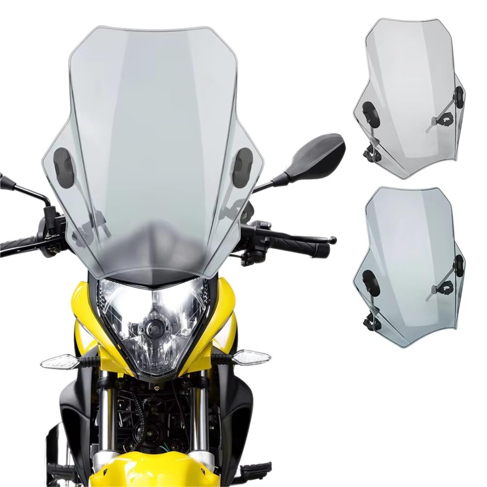 Carenabrezza Universale Copri Parabrezza Per Moto Regolabile