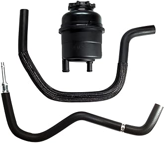 Power Steering Fluid Reservoir and Hose Line Kit for BMW E36 E38 E39 E46 525i 528i 530i 323Ci 323i 325Ci 325i 328Ci 328i 330Ci 330i replace 32411097164 32411128332 32411095526 32411094306