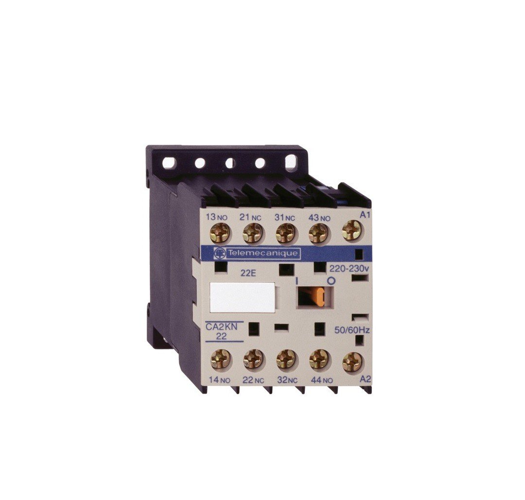 Schneider Electric, TeSys K control relay - 2 NO + 2 NC - <= 690 V - 230 V AC coil, CA2KN22P7