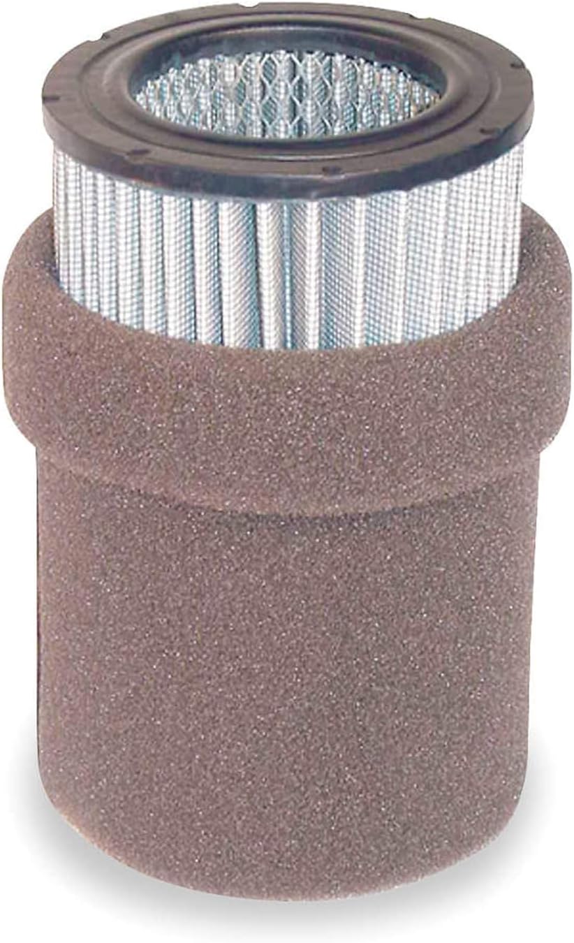 Solberg 231P™ Polyester Filter Cartridge with Prefilter, Compressor, Blower, 9-1/2" Height, 3-5/8" Inner Diameter, 5-3/4" Outer Diameter, 300 SCFM, Made in the USA