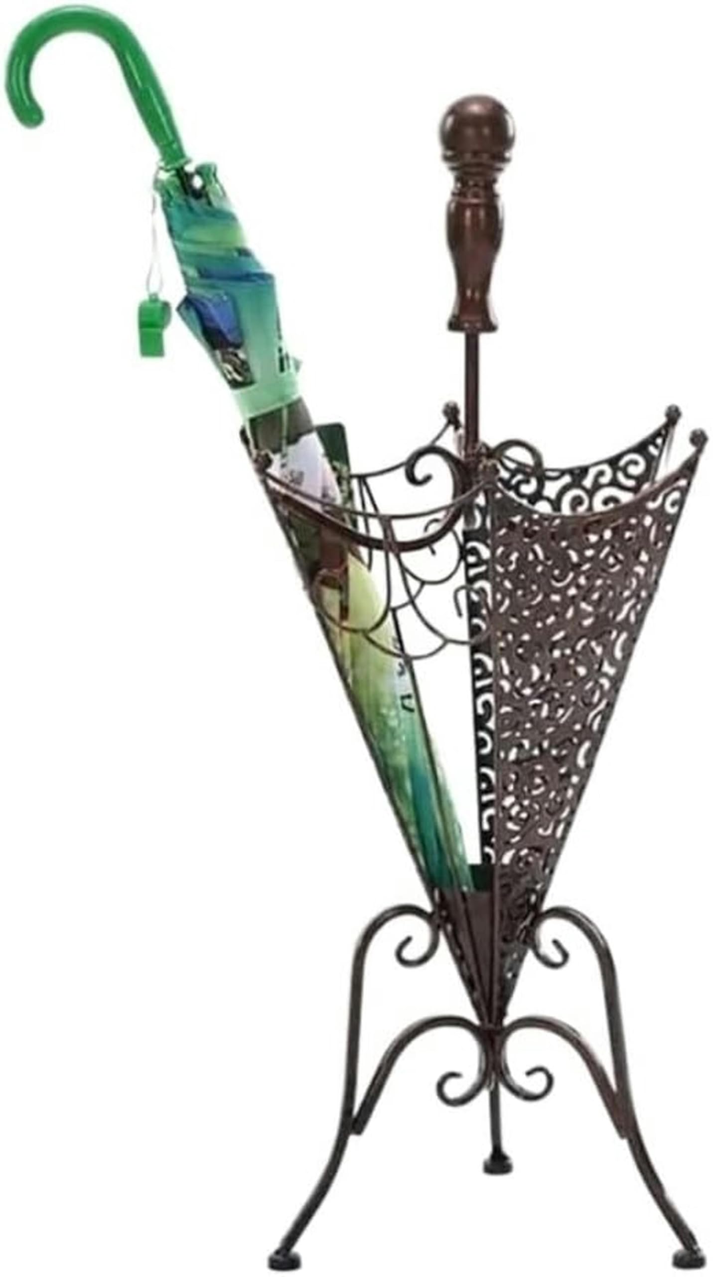 Porte-parapluies en fer forgé pour hall d'entrée d'immeuble et bureau