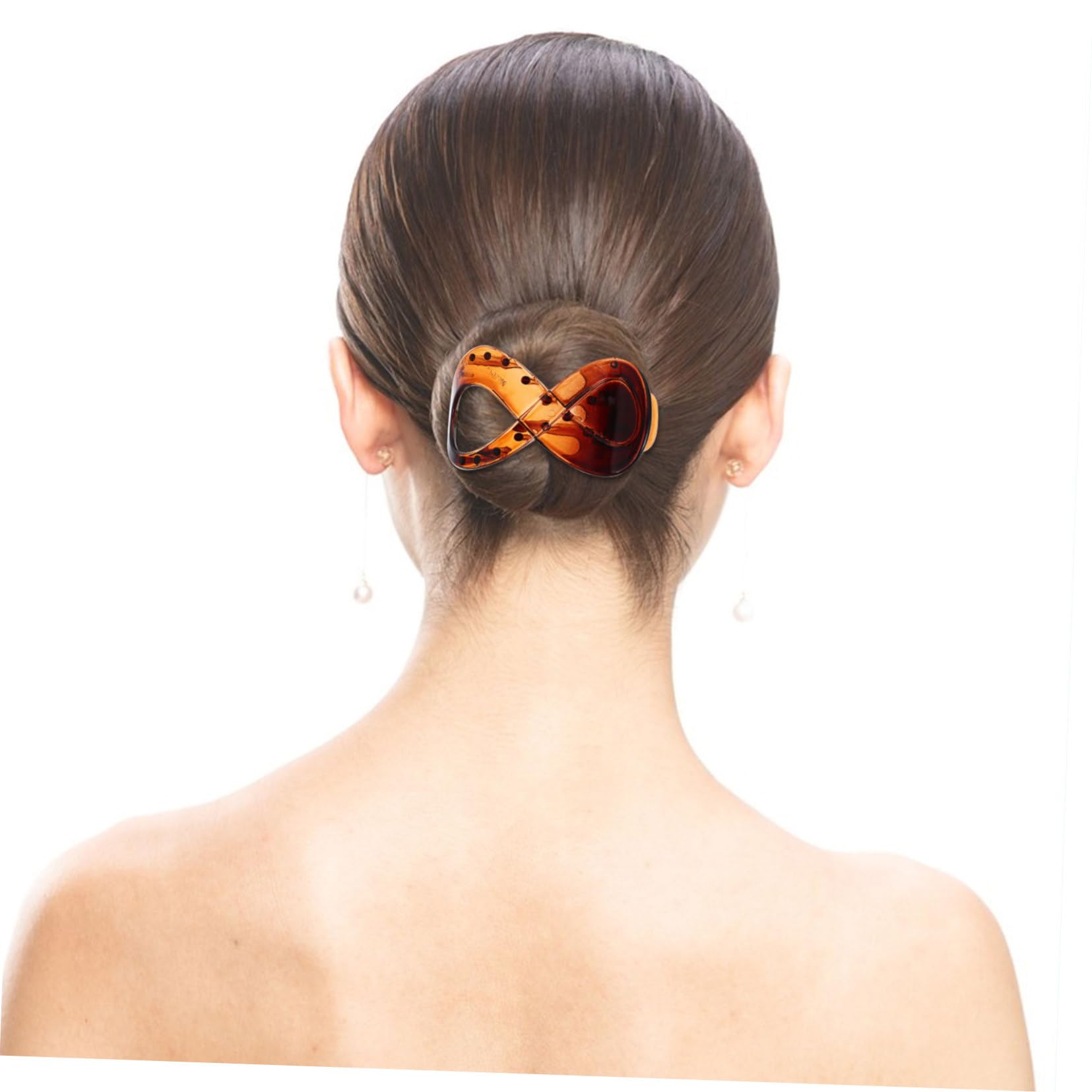 Beavorty 20 Stk Haarklammer Haar Klammern Haarnadeln libelle haarspange Gelee kleine Haarspangen Flache Haarspangen für Frauen Französisch Hai-Clip Haarschmuck Kopfbedeckung Bernstein