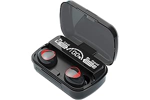 NIUTA Wireless Earbuds, Bluetooth Earbuds 122H Playtime Ear Buds Noise Cancellation