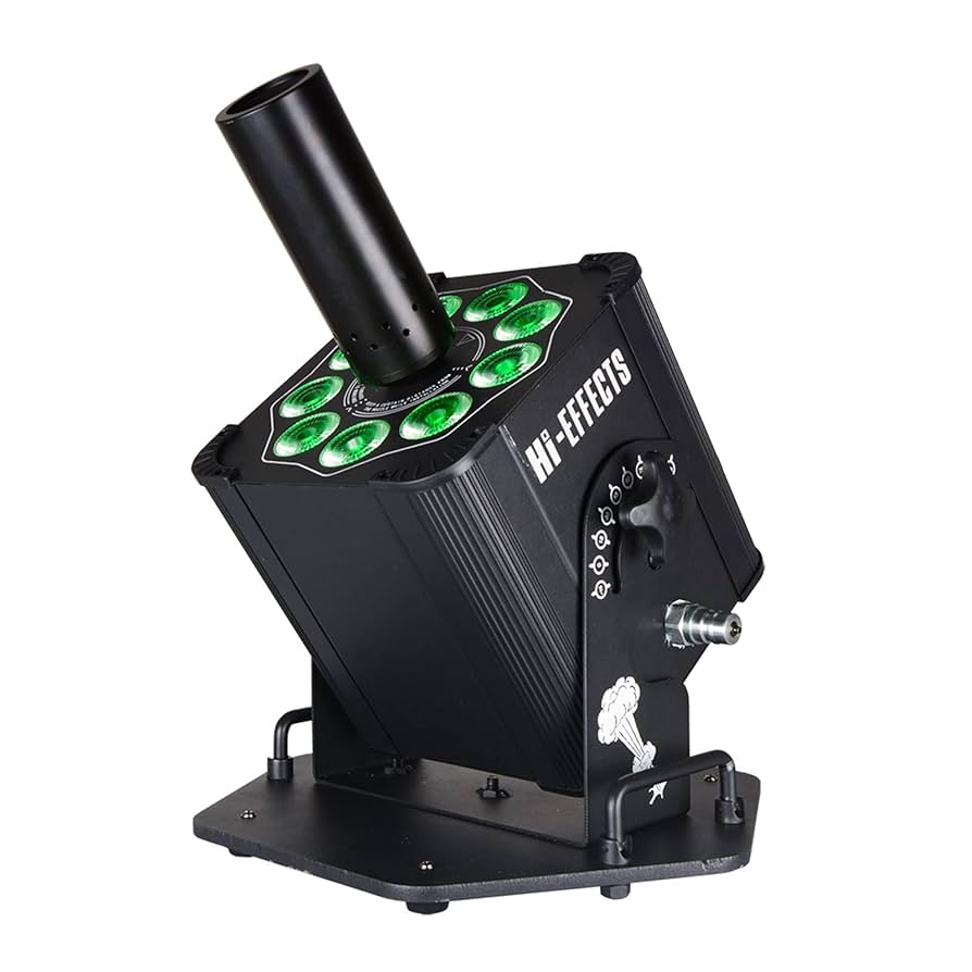 Amazon.com: MOKA SFX CO2 Jet Machine DMX 9X3W LED RGB Smoke