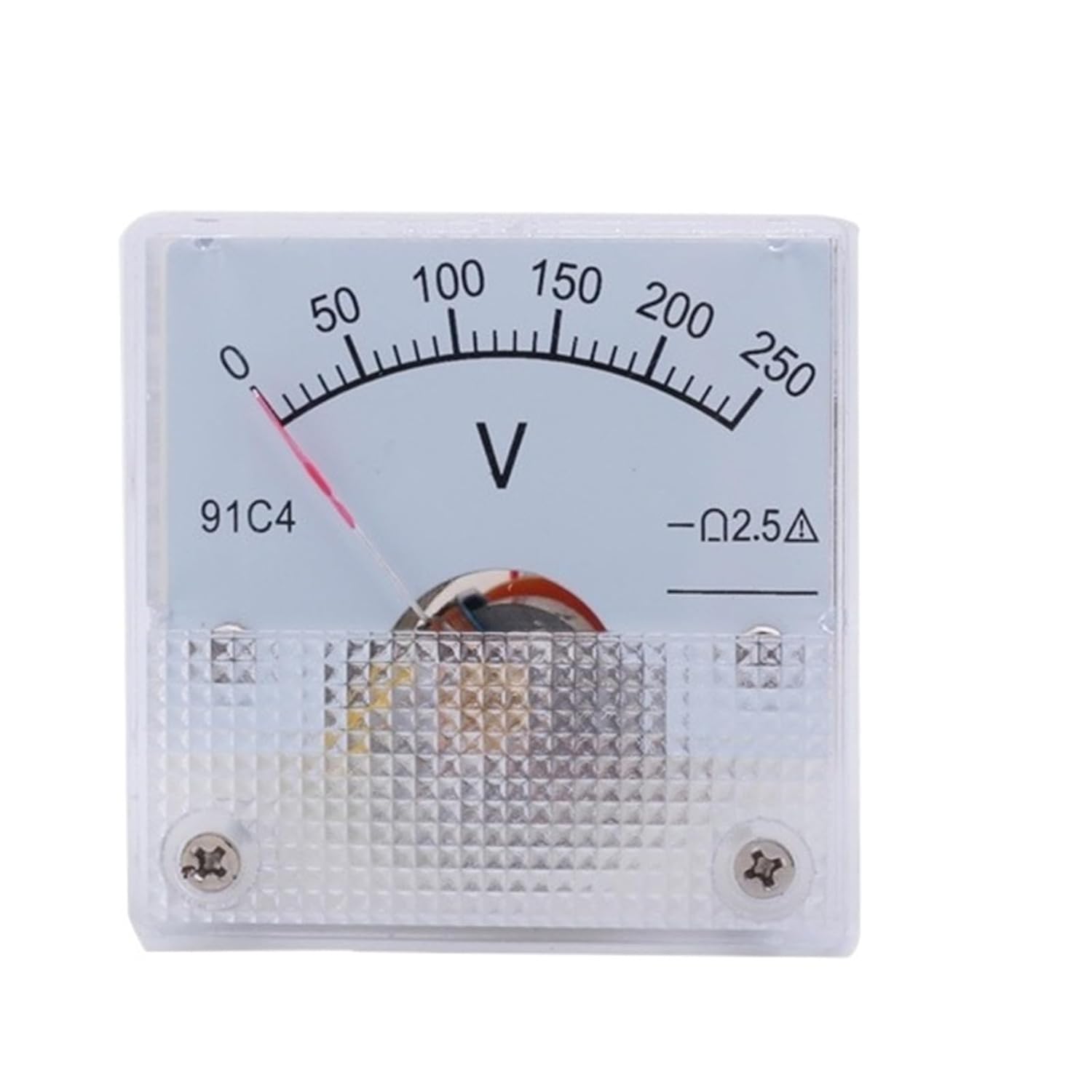 91L4 AC 0-150V 250V 300V 450V Analog Panel Volt Voltage Meter Voltmeter Gauge 91L4 AC 0-150V(300V)