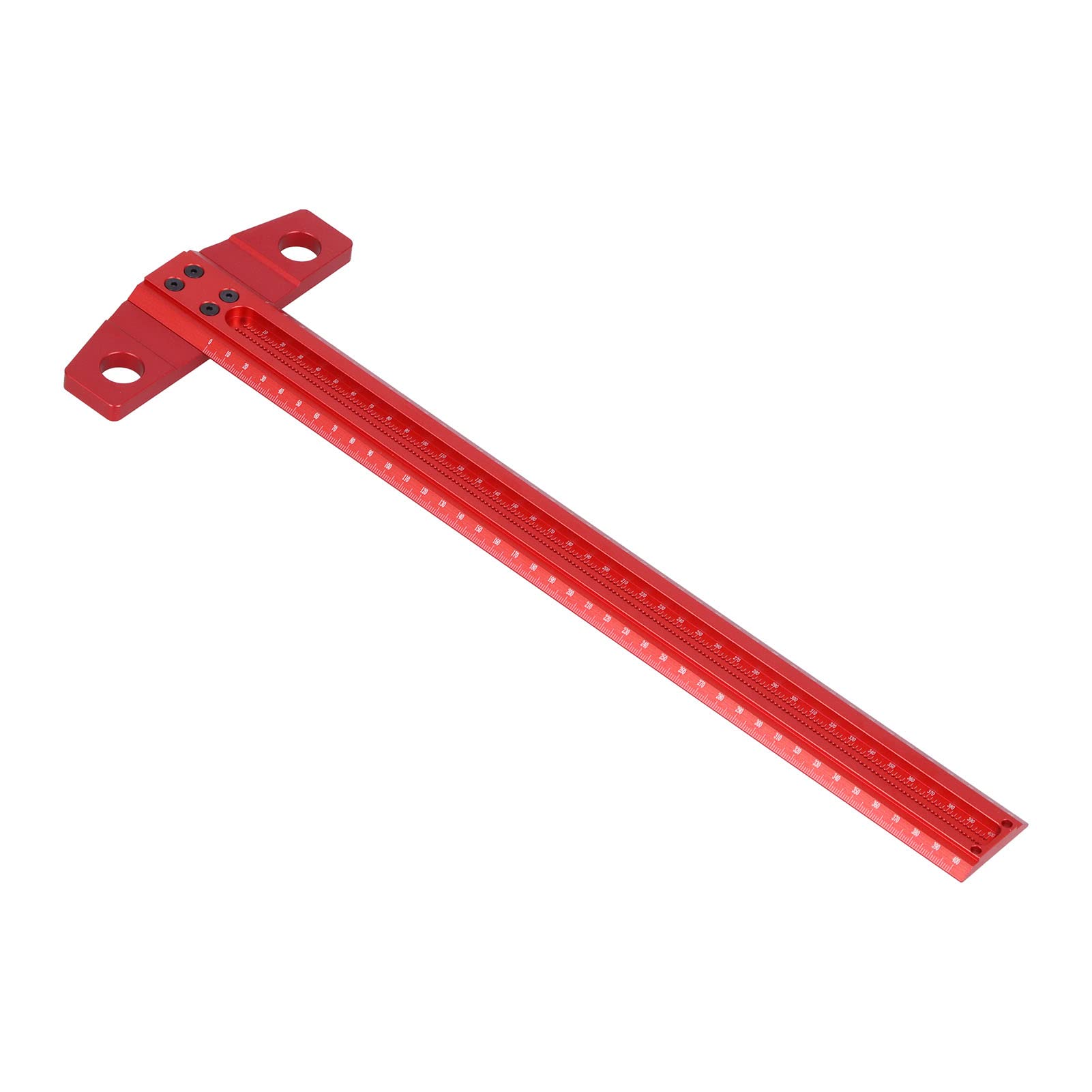 Fabater T Type Règle Carrée Équerre Aluminium Marquage (400mm)