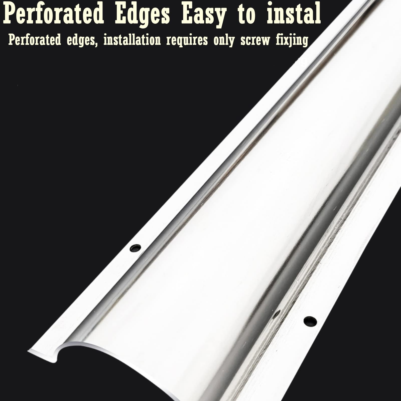 calpestabile passacavi Canalina Per Cavi In ​​acciaio Inossidabile Di Lunghezza 100 Cm, Schermato In Metallico Per Proteggere I Cavi/prevenire Spostamenti(4pcs,Outer width x H 100mm x 30mm)