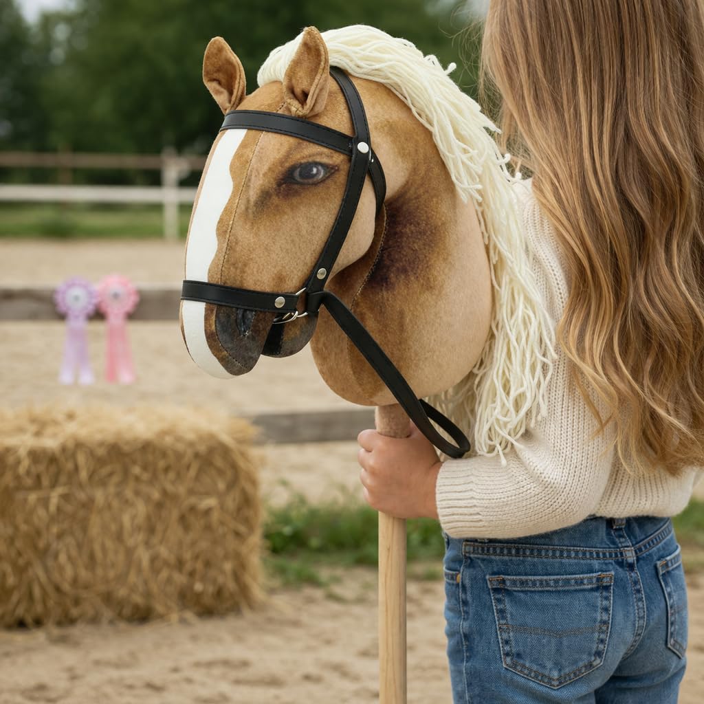 Sweety Toys 14248 hobbysta konik na kijku bez kółek, nadaje się do hobbistycznych turniejów