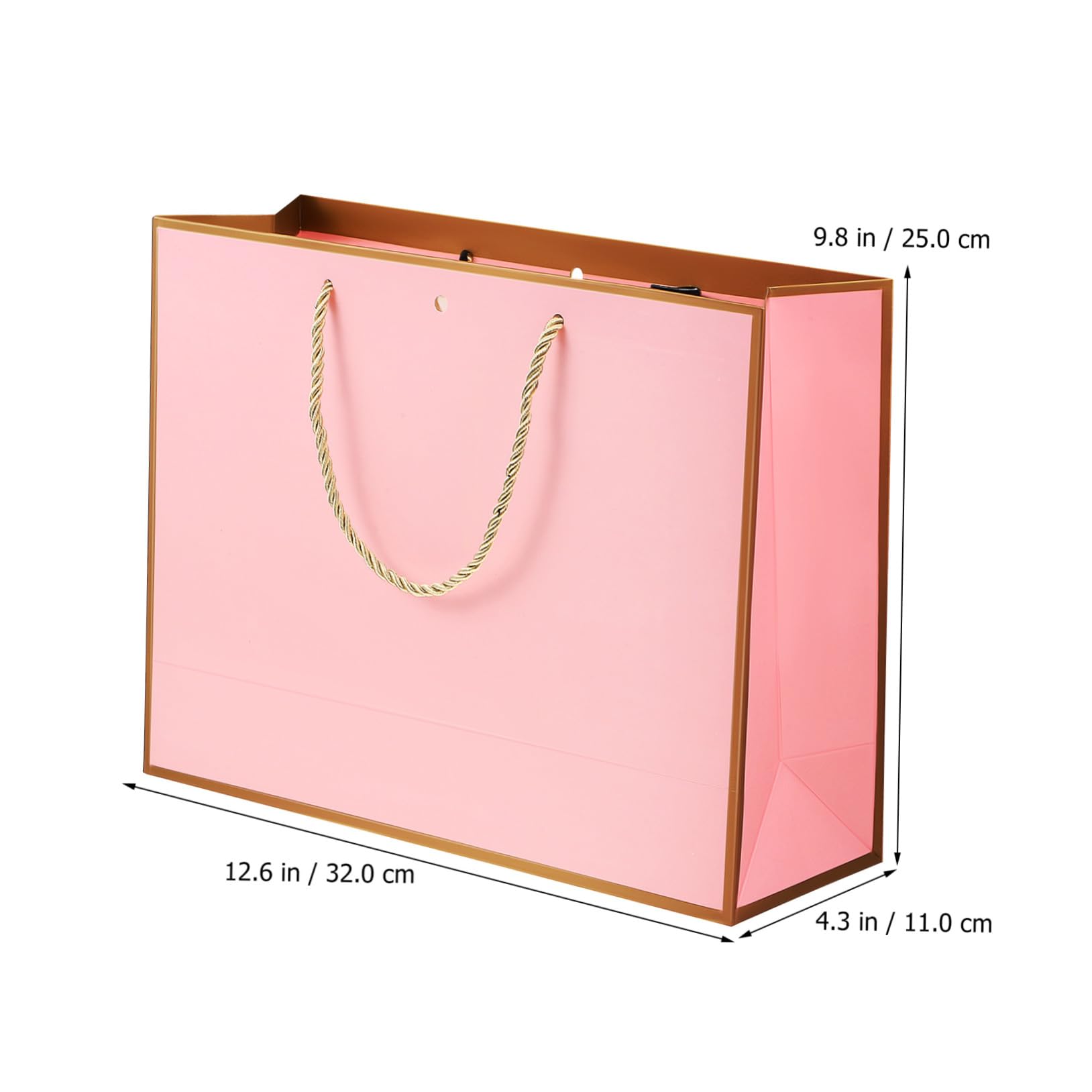 OUNONA 10pezzi Sacchetto Regalo Di Carta Fiocco Borsa Regalo Manici Sacchetto Di Carta Per Bomboniere Robusto Per Piccoli Regali Dettaglio