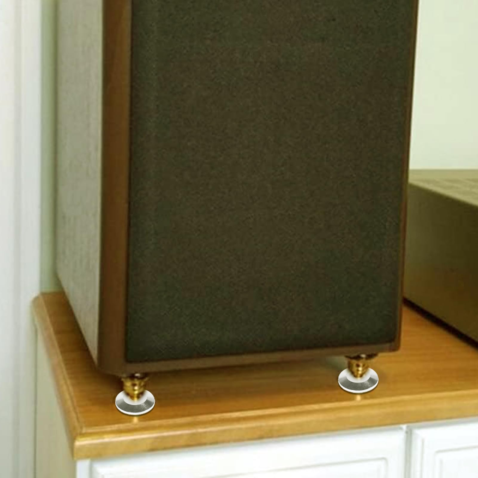 Piedini isolanti audio in rame antiscivolo per altoparlanti HiFi