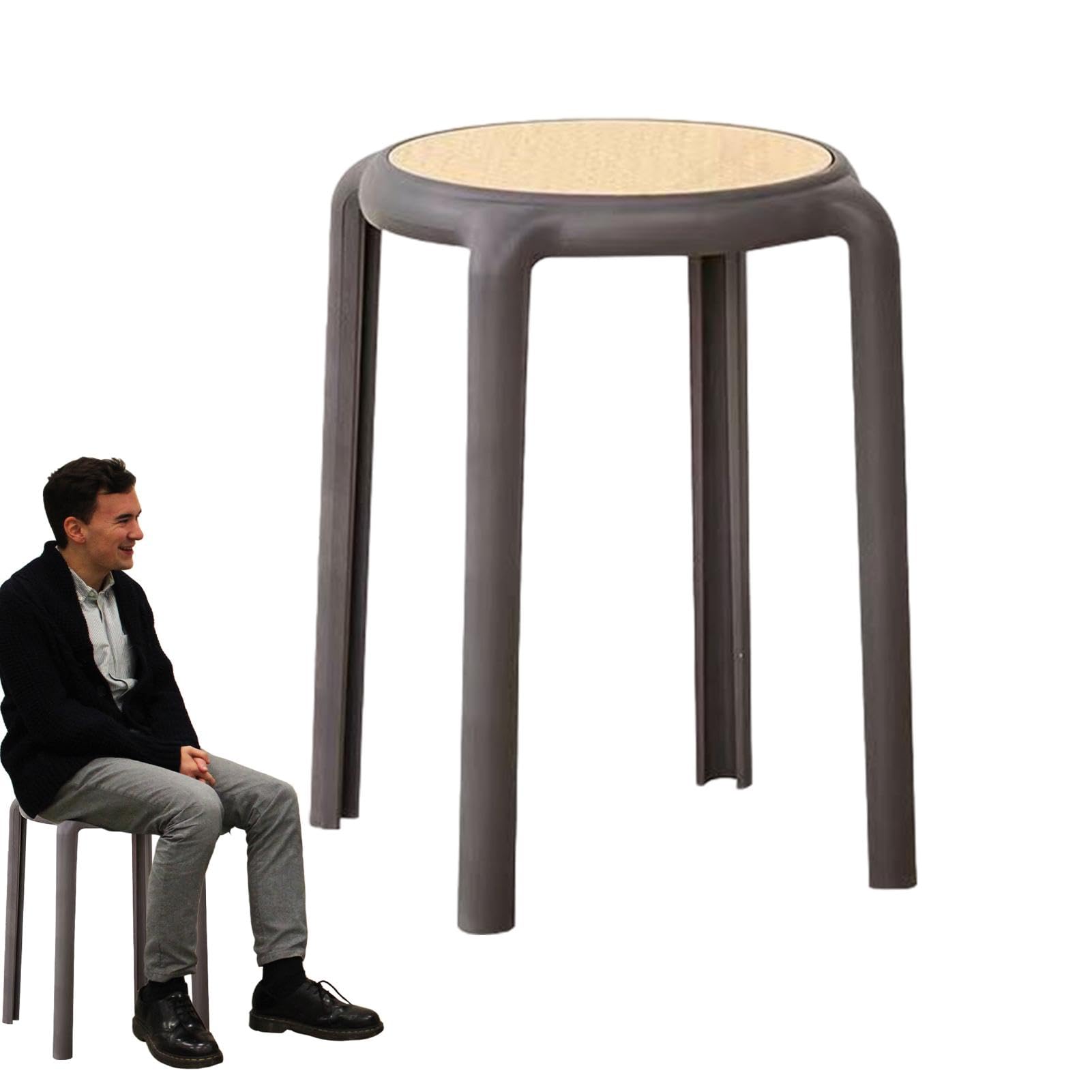 Tabouret empilable adulte : la solution gain de place maison