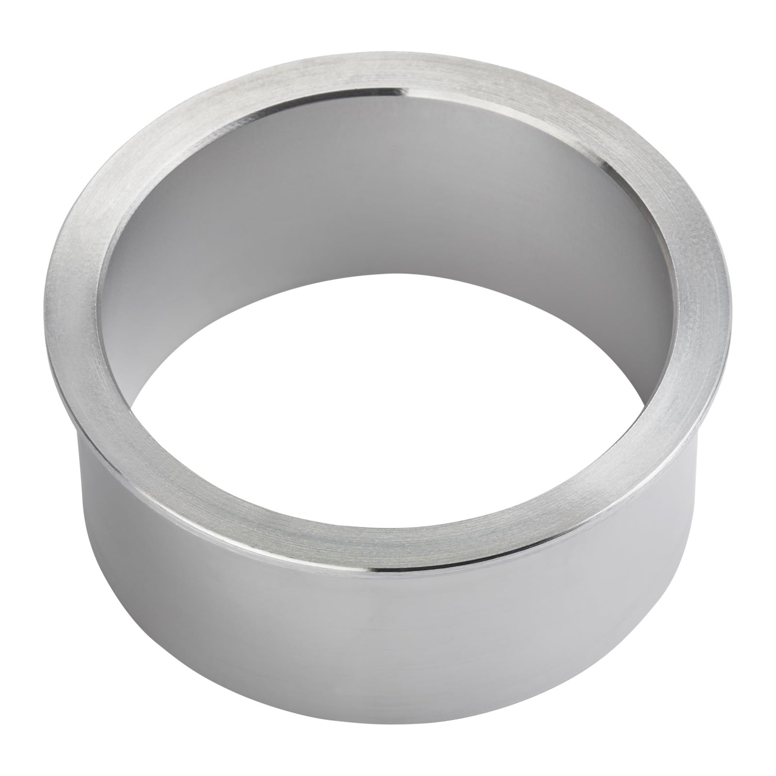 SOTECH Cable grommet, open, installation diameter 20 mm, outer diameter 24 mm, real satin stainless steel (matt brushed) cable ring, cable outlet