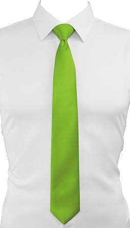 trilece Ties for Men - Mens Solid Color Ties - Formal Neckties for Men - Neck Tie for Man