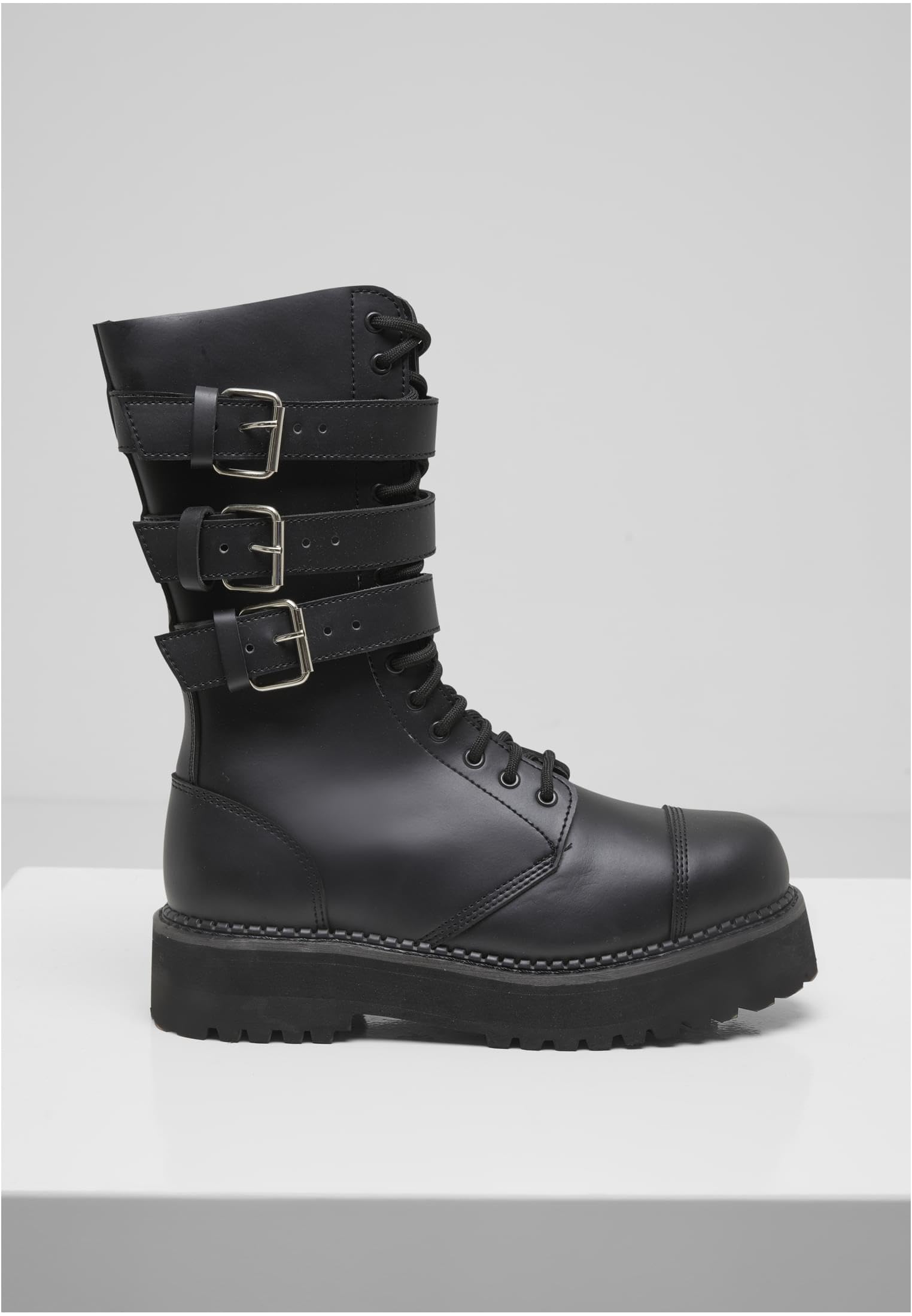 Brandit Plateau Phantom 3 Buckle Boots, Größen UK4/EU38 bis UK13/EU47-