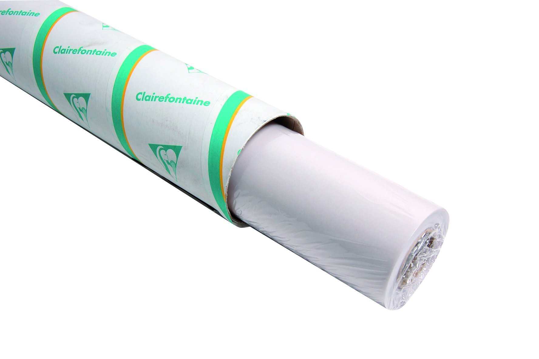 Clairefontaine 975072C Rotolo Carta da Lucido - Carta da Lucido altamente Trasparente - 0,90x20m 40/45g - Confezionato in un tubo di cartone resistente - Ideale per il Disegno tecnico