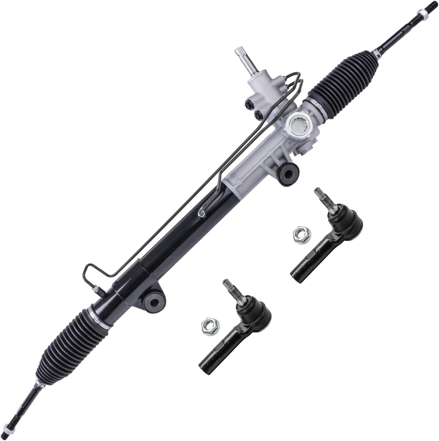 Detroit Axle Front Rack and Pinion Kit with Outer Tie Rods