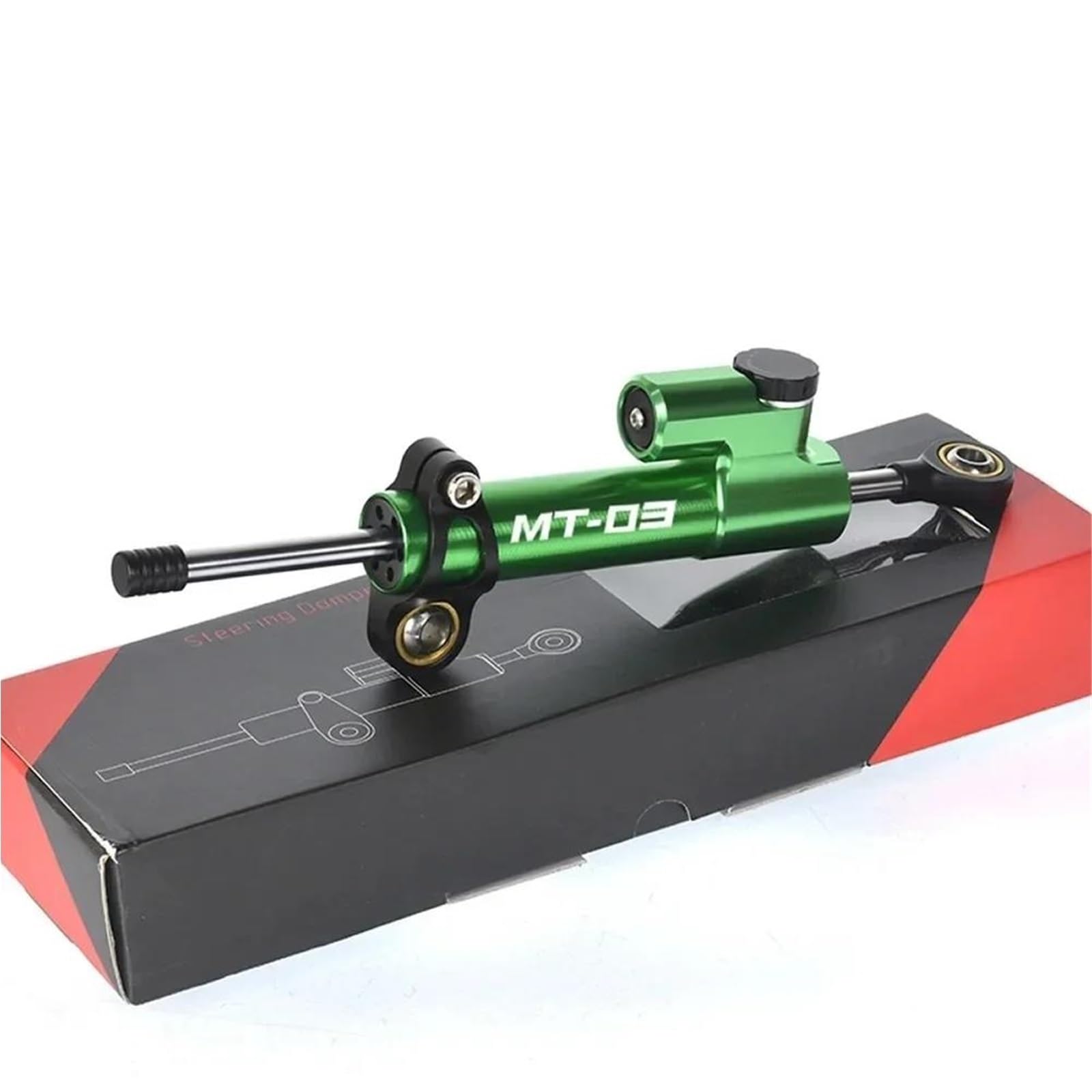 Stabilizzatore Ammortizzatore Sterzo Moto per Yamaha MT03 2020 2021 2022 2023 2024 Barra di Controllo Staffa di Montaggio stabilizzatore Ammortizzatore