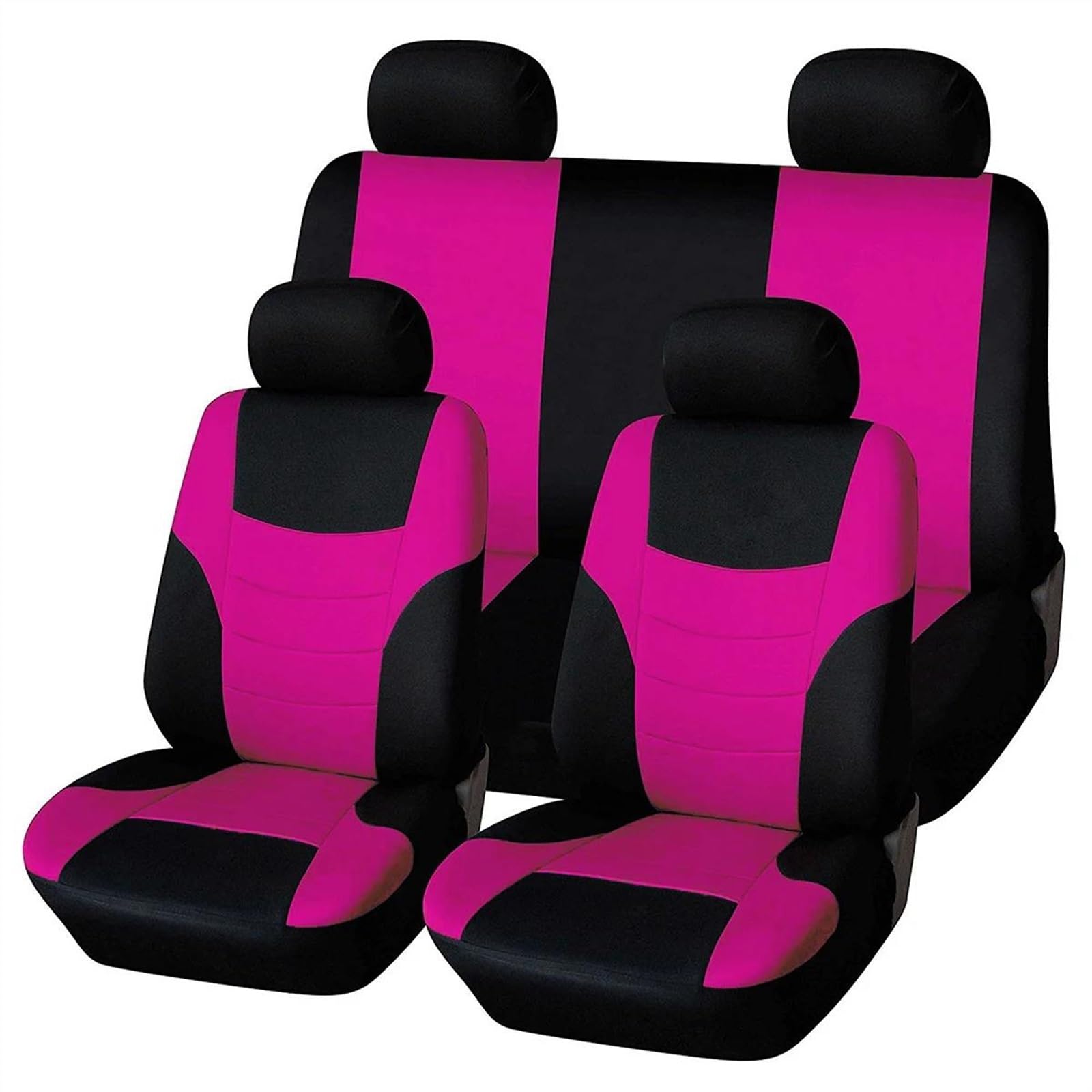 Housse Siege Protection Accessoire 8 Pièces Universel Classique Housse De Siège De Voiture Protecteur De Siège Voiture Style Housses Siège Ensemble Coussin Voiture Siege