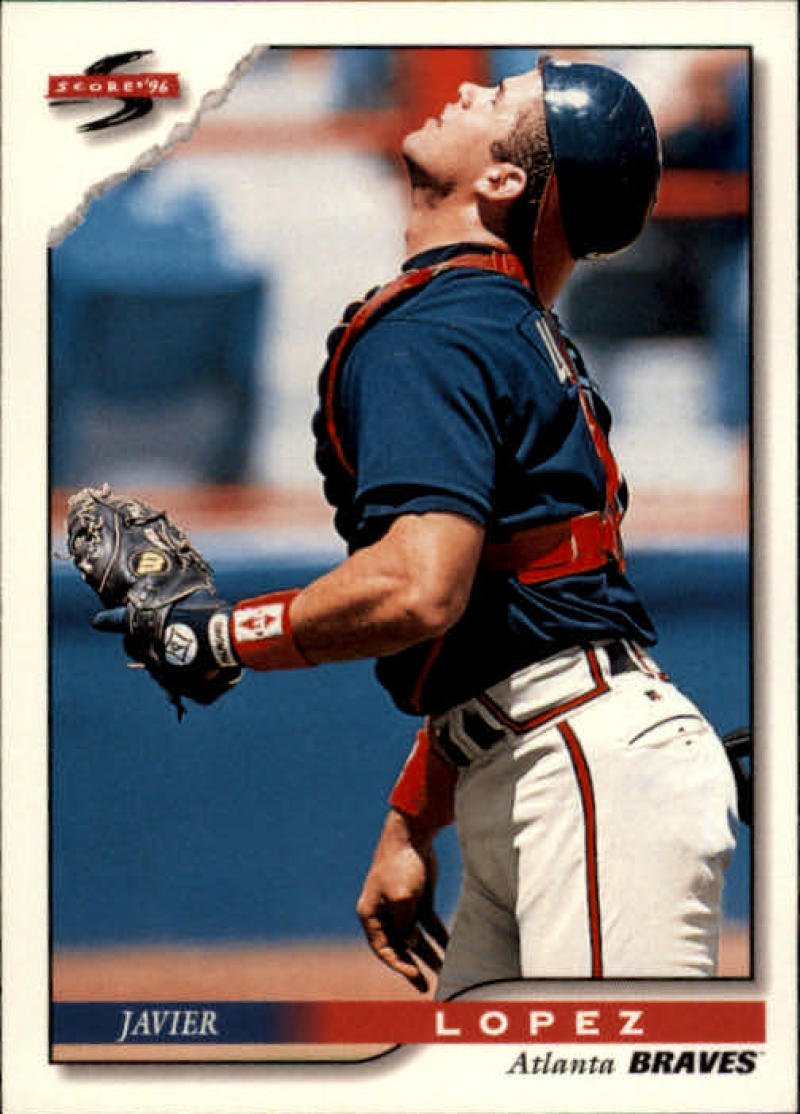 Amazon.com: Baseball MLB 1996 Score #154 Javy Lopez #154 NM Braves