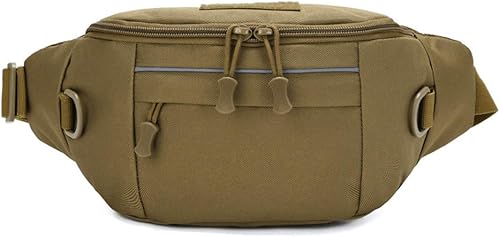 BraveHawk Outdoor - Riñonera táctica de nailon militar 800D Oxford resistente al agua, multiusos, EDC