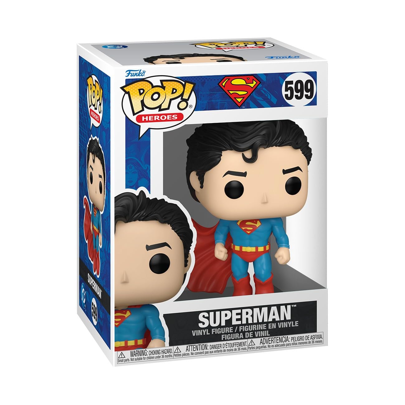 Funko Pop! Heroes: DC New Classics - Superman - DC Comics - Collectable Vinyl Figure - Gift Idea - Official Merchandise - Toys for Kids & Adults - Superheroes Fans - Model Figure for Collectors