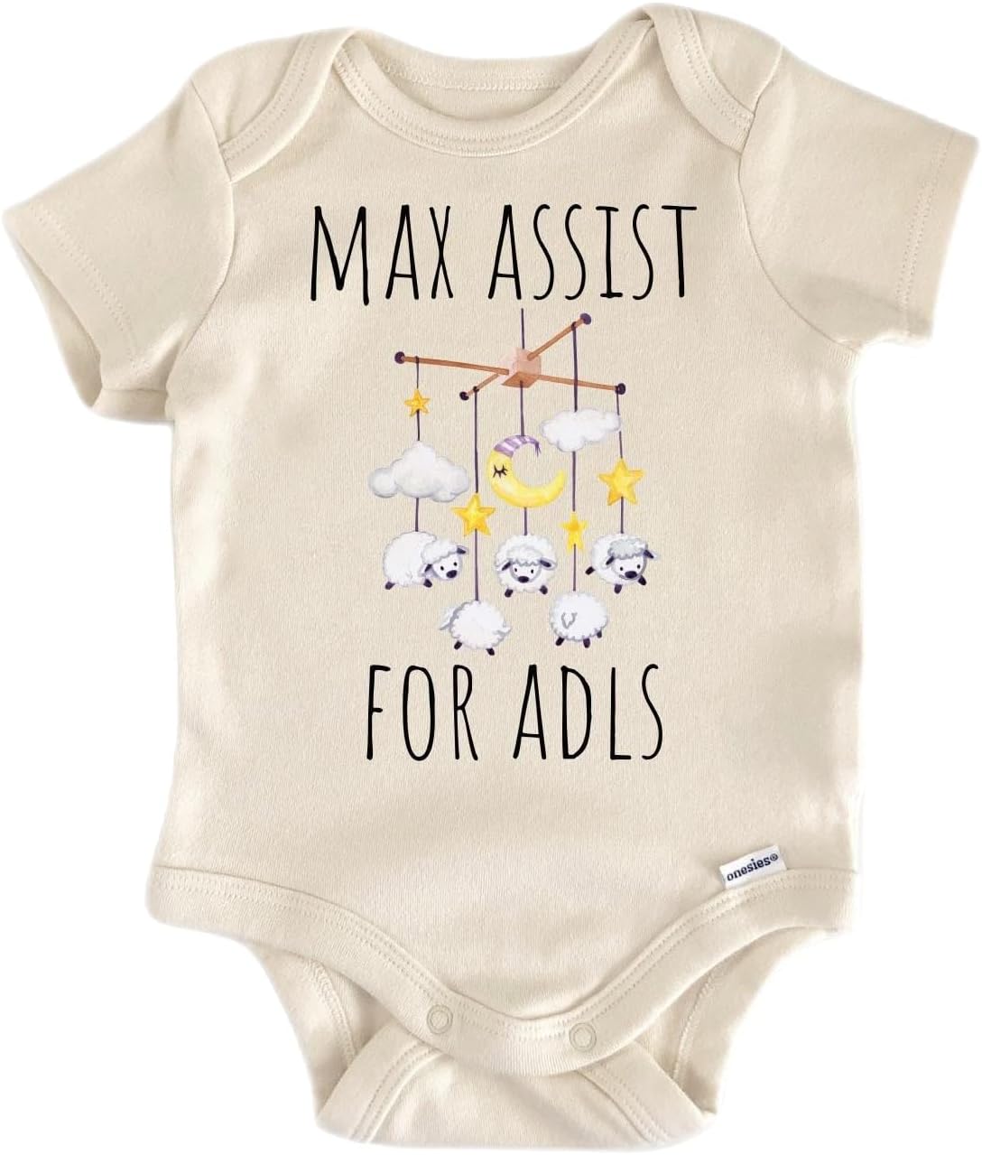 Occupational Therapy ADLS - Baby Boy Girl Clothes Infant Bodysuit Funny Cute Newborn