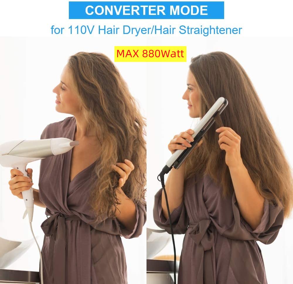 Buy International Travel Plug Adapter 2000W, Voltage Converter 220V to