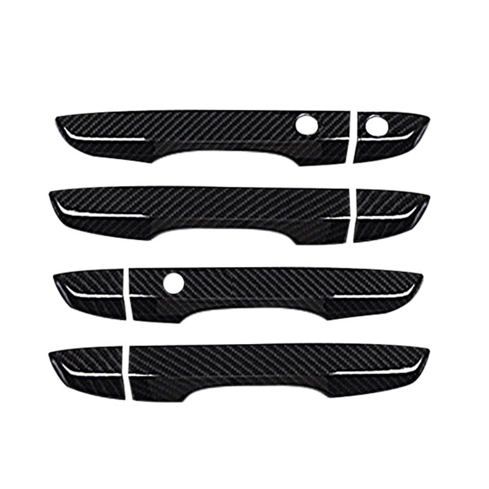 Drezzo Car Exterior Door Handle for Civic 10th 2016-2019 Car Decor Door Handle Covers with Keyless Entry Exterior Handles(1)