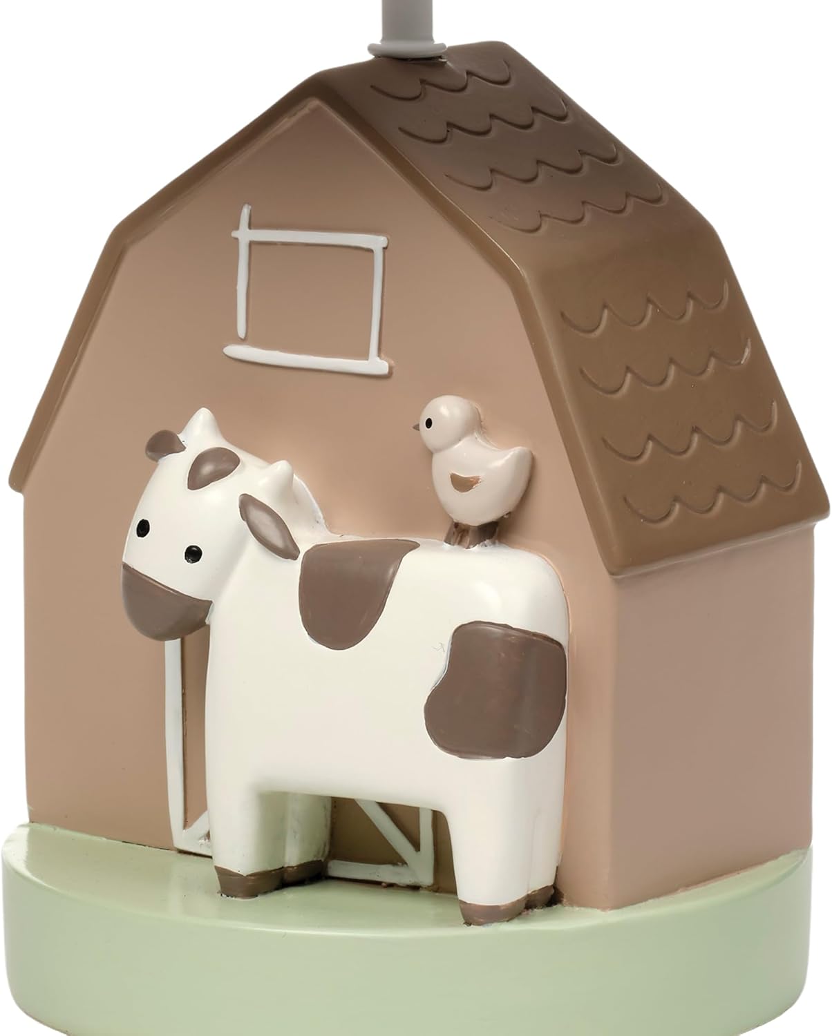 Bedtime Originals Farmyard Friends Decorative Tabletop Nursery Lamp with Shade