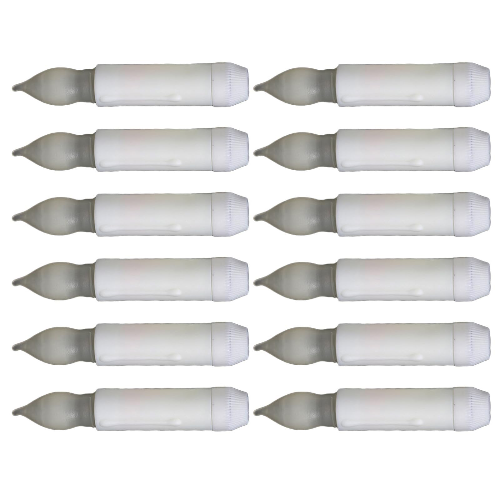 Hemobllo 12pezzi Candele Candele Led Forma Fiamma Senza Luci Di Candela Per Matrimoni e Feste Per Decorazioni