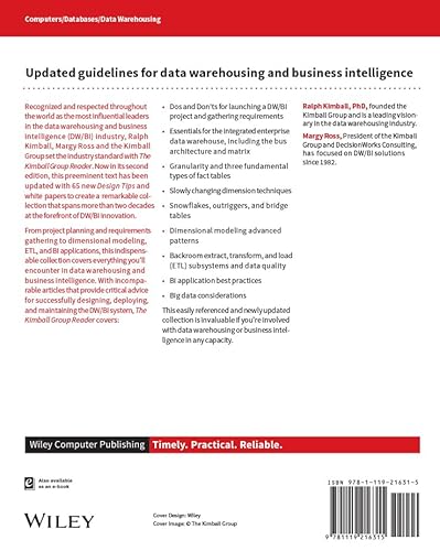 The Kimball Group Reader: Relentlessly Practical Tools for Data Warehousing and Business Intelligenc