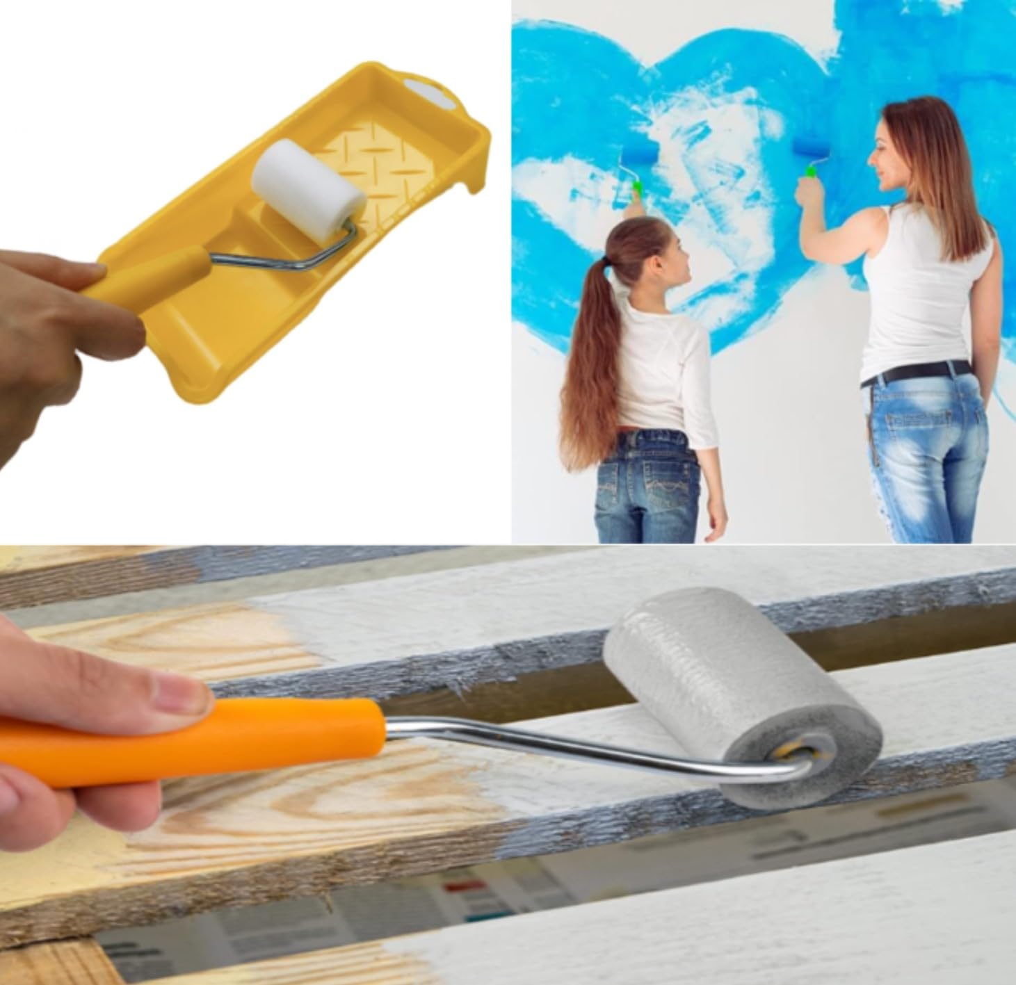 Rullo Per Vernice In Schiuma WORKPRO Da 12 Pezzi Da Italia - Foto 5