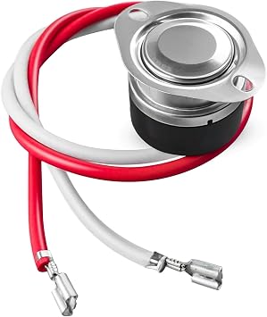Fridge Defrost Thermostat Fit for Bohn Larkin Chandler Climate Control | 120/240 AC 75F-40F, 2 Wire Fan Limit Switch Replace 5708L 4752C SL5708