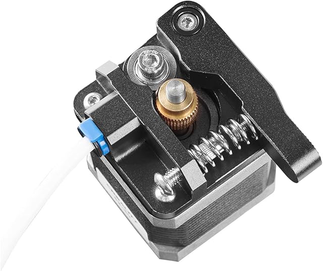 Creality Ender 3 Metal Extruder Kit with 42-40 Stepper Motor, 3D Printer Parts Aluminium Alloy Filament Feeder Bowden Extruder and 42-40 Stepper Motor for Ender 3 V2/Ender 3 Max/Ender 3 Pro (Black)
