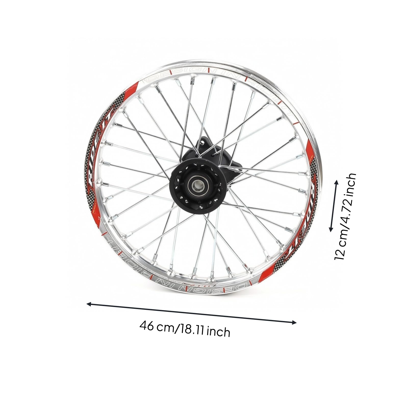 Ensemble Moyeu Roue Stable, Argenté, size to 2