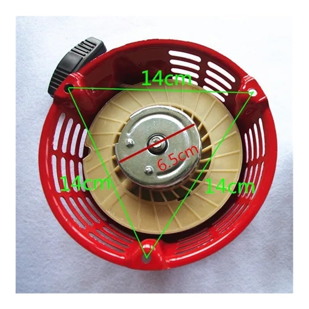 Avviamento a Strappo Adatto for G150 G300 GV150 GV200 e Altri 4~6,5 CV con cricchetto in Acciaio, Maniglia di avviamento a Strappo, Gruppo Fune Attrezzi da Giardino