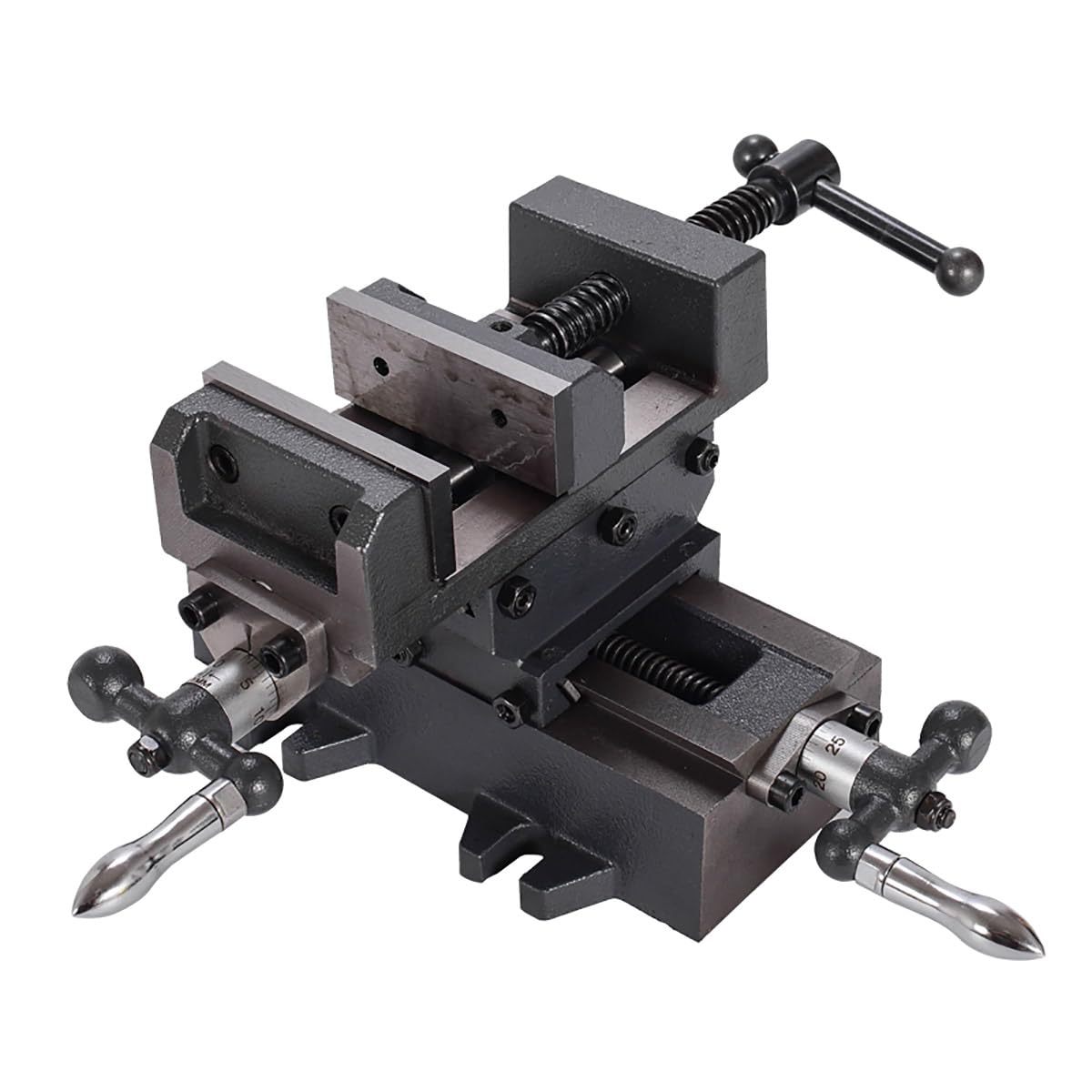 Fyiyiew One Color Vice, 3/4/5-Inch Drill Press Vise Heavy Duty(3Inch)