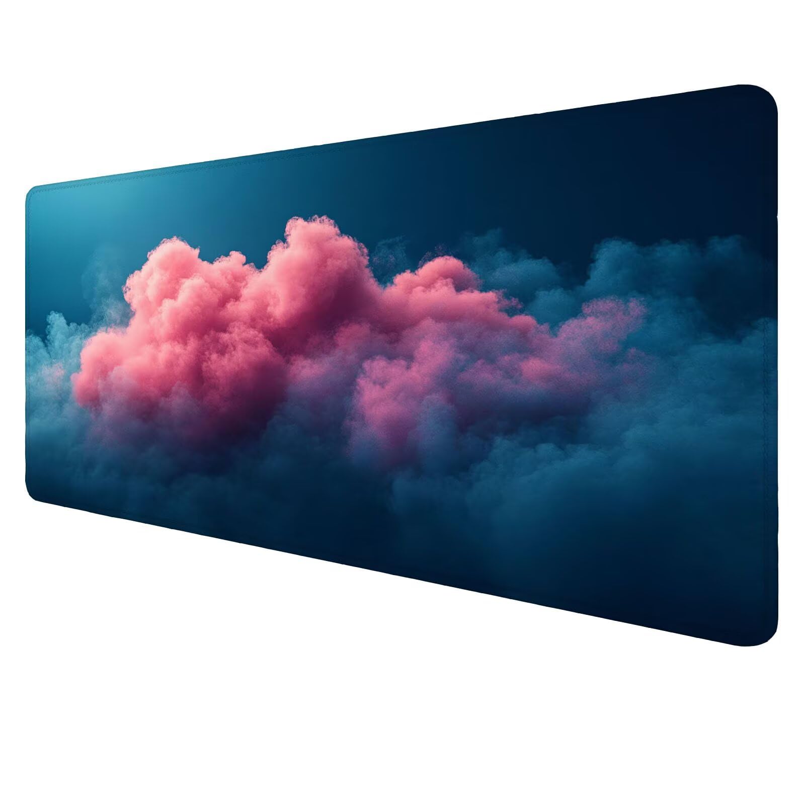 Chmura podkładka pod mysz duża podkładka na biurko gracz różowa podkładka pod mysz XXL 1600 x 800 x 3 mm niestandardowa podkładka pod mysz, ochraniacz na biurko matowe akcesoria biurowe, do domu Deco