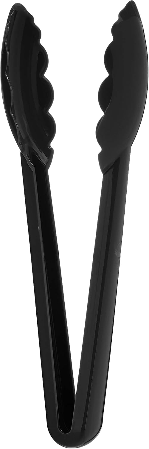 Mercer Culinary Hell's Tools Hi-Heat Utility Tongs, 9.5 Inch, Red