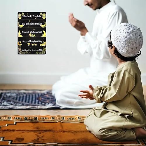 Vista 60 de Letrero de metal de hojalata irlandesa de bendición irlandesa, Día de San Patricio, inspirador, decoración artística de pared, placa rústica