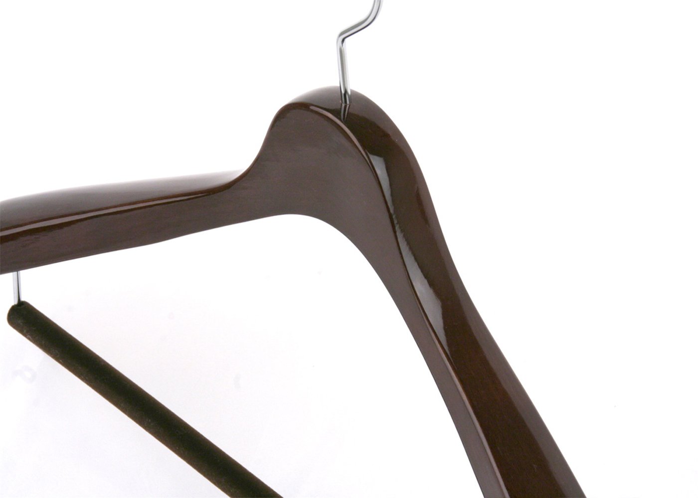 ナカタハンガー】日本製 メンズハンガーギフト 木製スーツハンガー 下