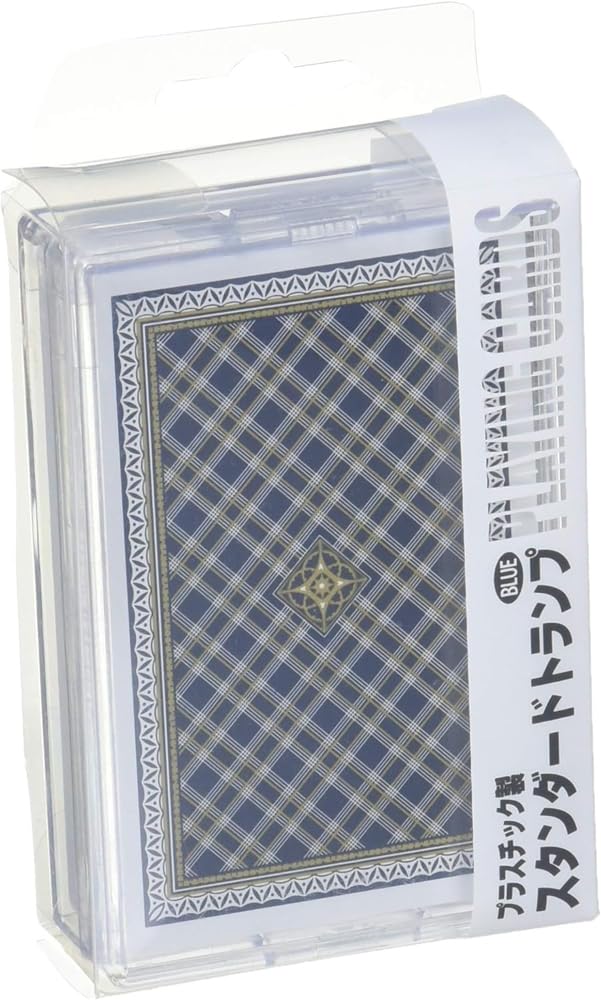 Hanayama Blue Standard Playing Cards Plastic Deck Japan