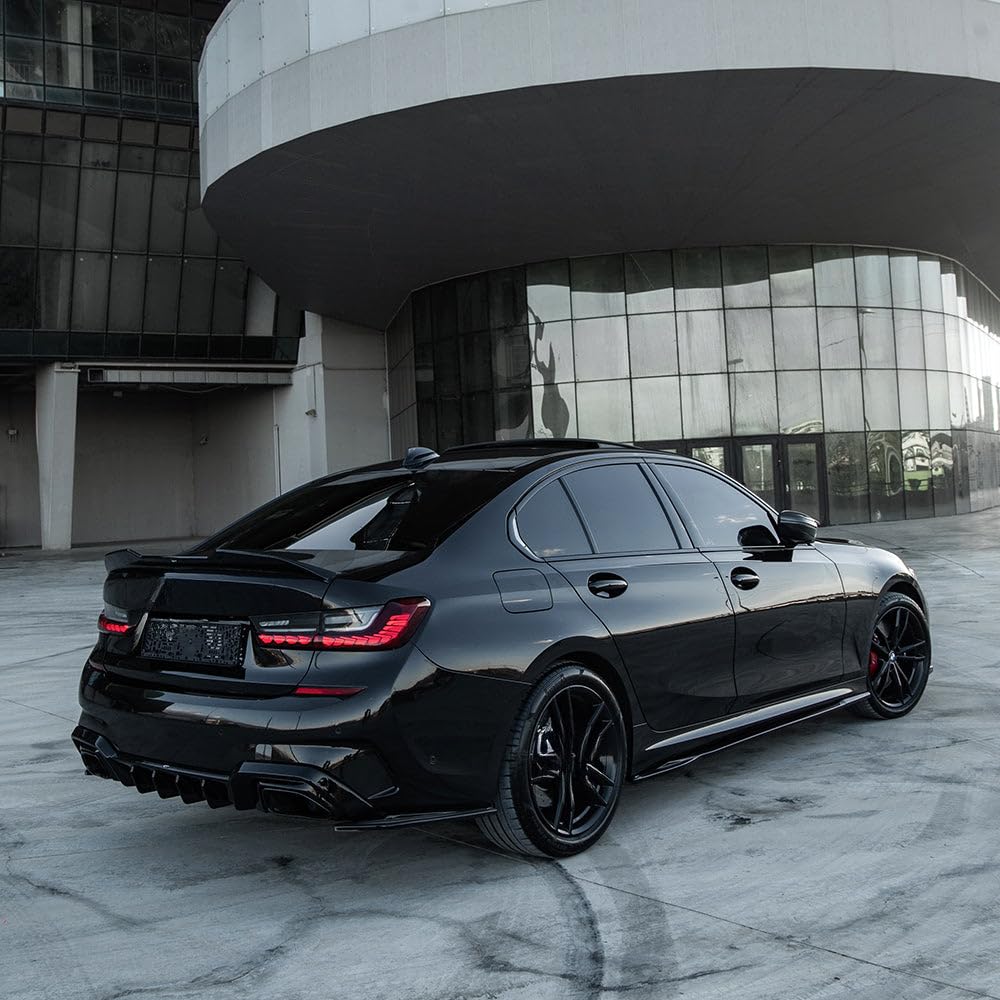 Hinten Splitter kompatibel mit BMW 3er M–Paket G20/G21 2018–2022