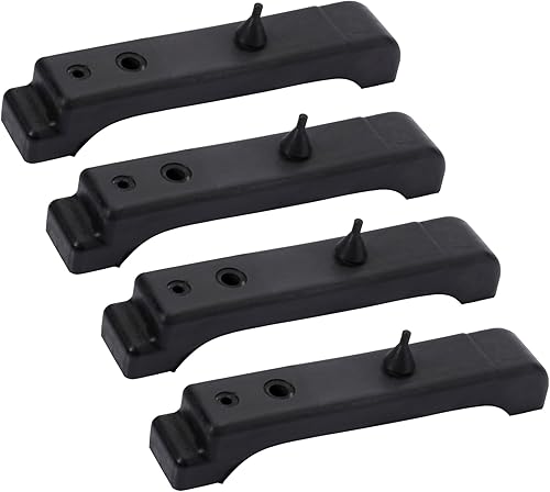 Miniatura 2 de 4 almohadillas de soporte aislantes de radiador, 4 cojines de montaje de radiador de núcleos que reemplazan 4012-326-682S 4 cojines de montaje